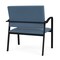 Lesro Newport Bariatric Chair Metal Frame, Black, MD Titan Upholstery NP1401 - alternate 2
